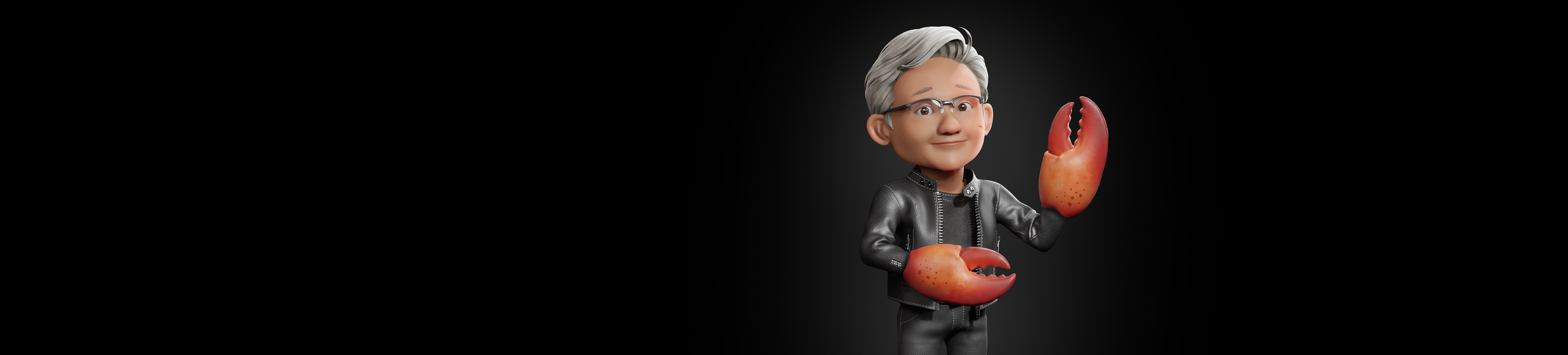 Jensen Huang with NemoClaw at GTC 2026